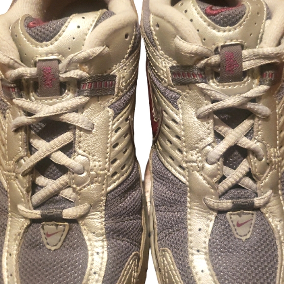 Nike Retro Dart 4 IV Impact Groove & Support Running Sneakers 6.5 Gray/Purple - Picture 12 of 16